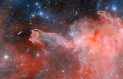 Dark energy camera captures magnificent ‘Hand of God’ globule