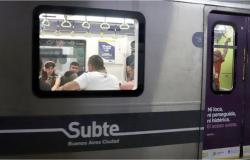 Line C was interrupted due to an accident on Diagonal Norte