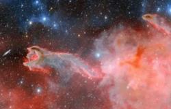 They photographed the ‘Hand of God’ emerging from a nebula