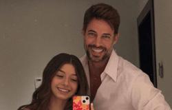After dispute, William Levy reappears with his daughter