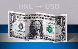 Closing value of the dollar in Honduras this May 13 from USD to HNL