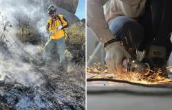 Construction brush fires a problem in Valley desert areas