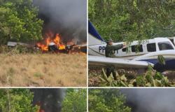 In a new incident of airspace violation, the Bolivarian Military Aviation destroyed an illicit aircraft