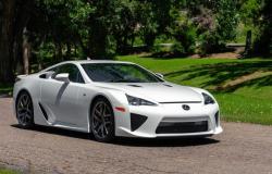 This Lexus LFA is looking for a new owner and its mileage will catch your attention