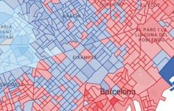BARCELONA MAP CATALONIA ELECTION RESULTS