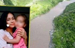 Woman and her daughter in Nariño were riding a motorcycle taxi and fell into the river due to rain