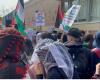 Pro-Palestine Students Take Over a Columbia University Lawn