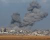 Israel intensified bombings against the Gaza Strip