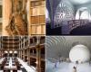 Where are four of the most beautiful libraries in the world