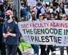 Pro-Palestinian protests shake more than 40 US universities