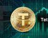 How much does the cryptocurrency tether cost this April 26