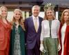 Máxima Zorreguieta and her 3 daughters were at the birthday celebration of King William Alexander
