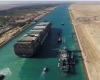 Revenue from the Suez Canal falls by 50% due to growing tension in the Red Sea