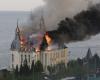 Four dead after the impact of a Russian missile on the ‘Harry Potter castle’ in Odessa