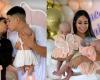 The intimate celebration of Daniela Celis and Thiago Medina for the twins’ three months