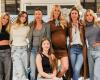 Nicole Neumann and Indiana Cubero together: more photos from the baby shower that showed them smiling