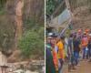 They confirm the death of three people due to a landslide that destroyed two houses in Dosquebradas