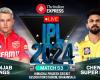PBKS vs CSK Live Score, IPL 2024: Ajinkya Rahane departs, Chennai Super Kings 1 down in Dharamsala | CricketNews