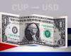 Opening value of the dollar in Cuba this May 8 from USD to CUP