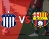 The match between Talleres and Barcelona begins | Libertadores Cup
