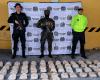 More than 53 kilos of heroin were seized in Buesaco, Nariño