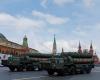 Putin displayed his missiles at the Victory Day parade and said that Russian nuclear forces are “always on alert”