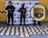 The largest stash of heroin in the last two years fell in Nariño