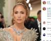 Only Jennifer Lopez can wear a dress made of 2.5 million pearls and 800 hours of embroidery.