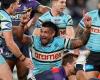NRL 2024, Melbourne Storm, Cronulla Sharks, round 10 match report, match highlights, big plays, coaches media conferences