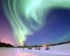 What are the polar lights like those seen in the south of the country?