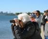 Evanston advocates take bird walk on World Migratory Bird Day