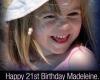 Madeleine McCann’s parents share heartbreaking message as they mark their daughter’s 21st birthday