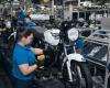 This is the manufacturing of motorcycles in Colombia