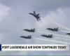 Pilots show off their skills during last day of Fort Lauderdale Air Show
