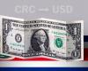 Closing value of the dollar in Costa Rica this May 13 from USD to CRC