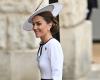 Kate Middleton reappears radiant and very smiling for the ‘Trooping the Color’ parade