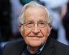 The writer Noam Chomsky, in delicate health