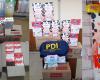 A woman fell with 37 boxes of powdered milk that the Nation delivered to snack bars in Guaymallén