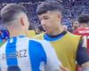 The nice hug between Julián Álvarez and Enzo Fernández after Argentina’s victory