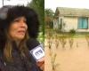 “A true river”: More than 200 families evacuated and water enters homes in the María Pinto commune