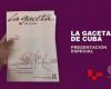 They present a new issue of the Gaceta de Cuba