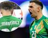 The meaning of the “SA” that Dibu Martínez wore in his new haircut and the undefeated fence that brings him closer to Chiquito Romero’s record in Argentina