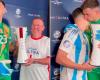 The funny show of Dibu Martínez after Argentina’s victory over Canada: he asked to give the MVP award to Julián Álvarez