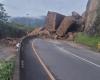 Road closed due to rock slides in the El Korán and Guaduas race – Publimetro Colombia
