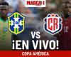 Brazil vs Costa Rica LIVE Online. Match today Copa América 2024