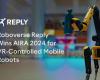 Roboverse Reply receives the AIRA Challenge 2024 award for its control of mobile robots using virtual reality glasses