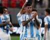 After the victory against Chile, when does Argentina play again and what does it need to finish first in its Copa América group?