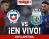 Chile vs Argentina match LIVE. Messi’s game today Copa América 2024