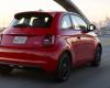 This is the electric version of the Fiat 500, inspired by Los Angeles