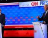 US presidential debate: Biden and Trump harshly criticise each other